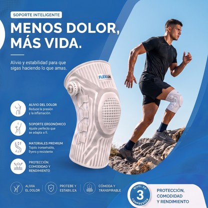 FLEXIUM ® - Rodillera Ajustable de Compresión